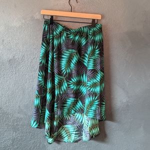 High-low Tropical Skirt.